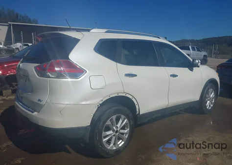 2016 Nissan Rogue Sv z USA, uszkodzony, nr VIN KNMAT2MV2GP611498